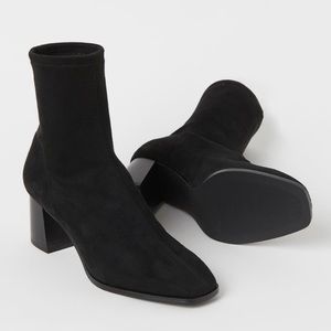 H&M | Suede Sock Booties